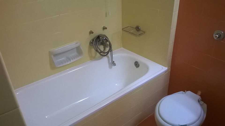 Hotel Delphi beach Επισμάλτωση πλακιδίων ΜΕΤΑ