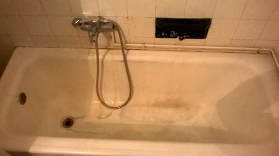 Αποκατάσταση φθοράς μπανιέρας ΠΡΙΝ
